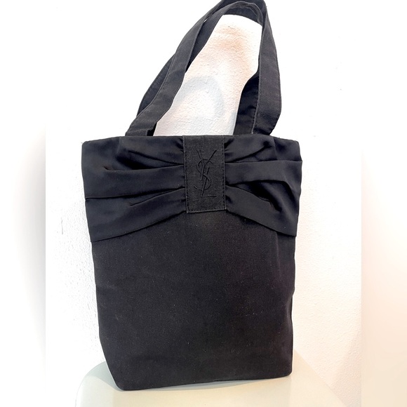 Yves Saint Laurent Handbags - YSL bag black canvas